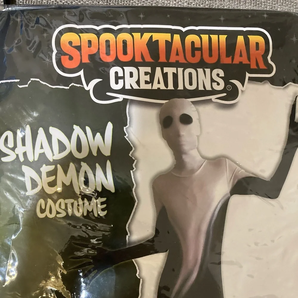 🎃🔥 NWT SPOOKTACULAR creations, shadow demon costume  kids size 3T